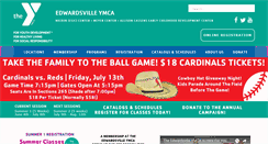 Desktop Screenshot of edwardsvilleymca.com